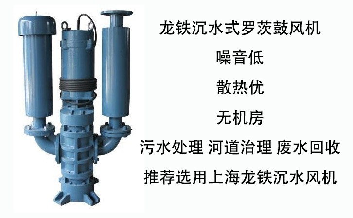 曝氣池好氧池推薦安裝沉水式羅茨鼓風機